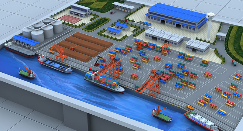 正定县工业沙盘3