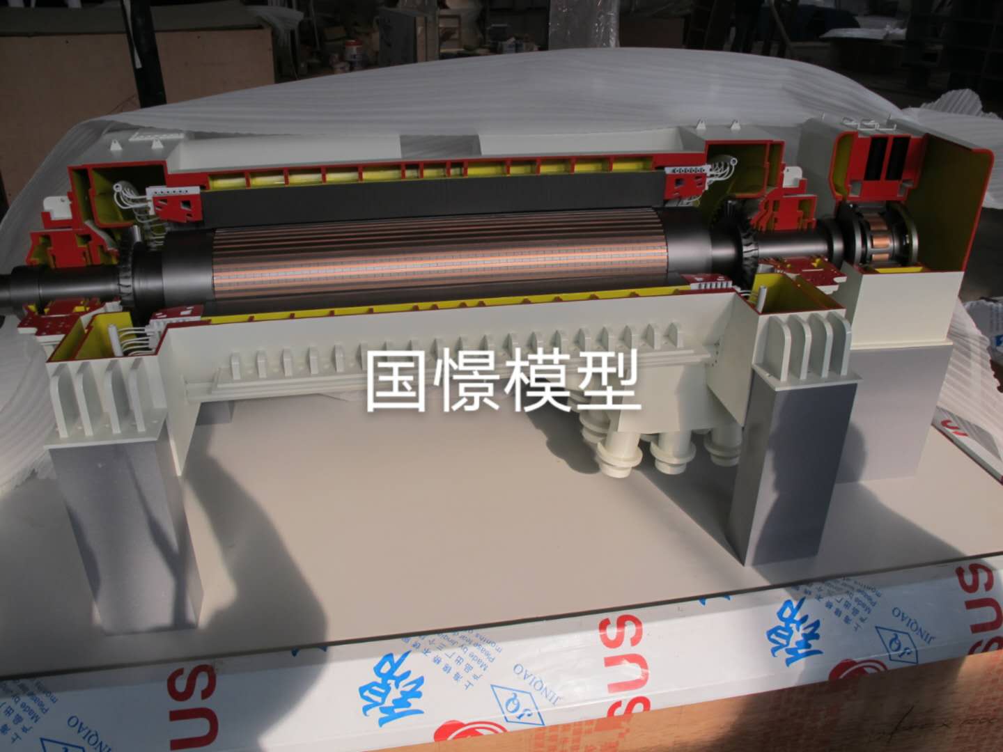 正定县机械模型