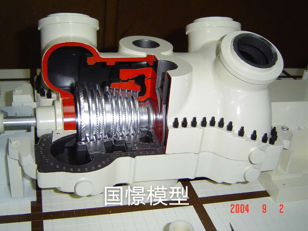 正定县机械模型