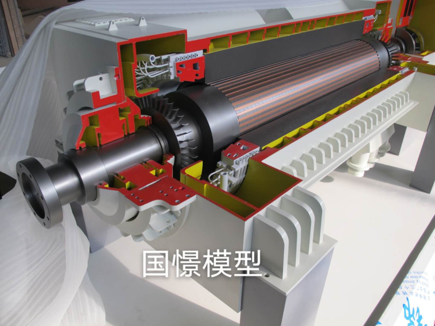 正定县机械模型