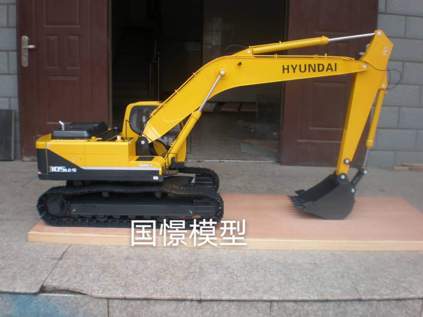 正定县机械模型