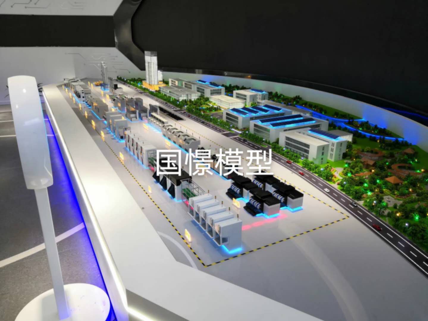 正定县建筑模型