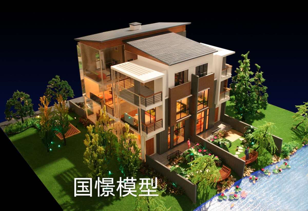 正定县建筑模型