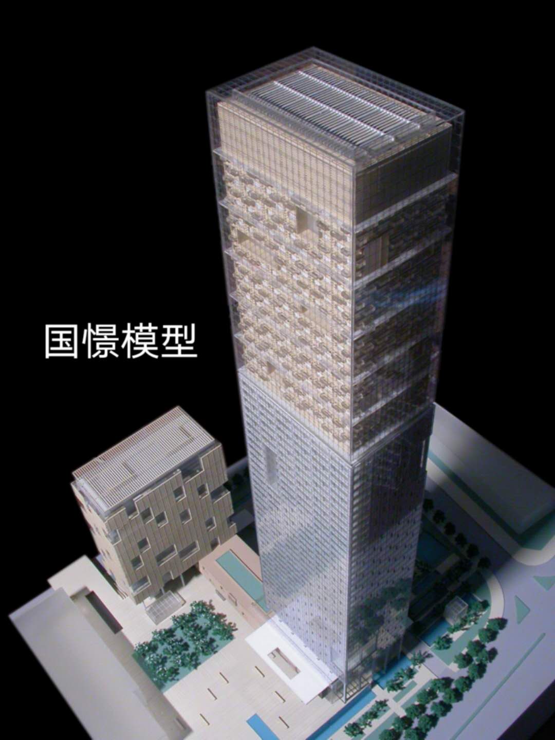 正定县建筑模型