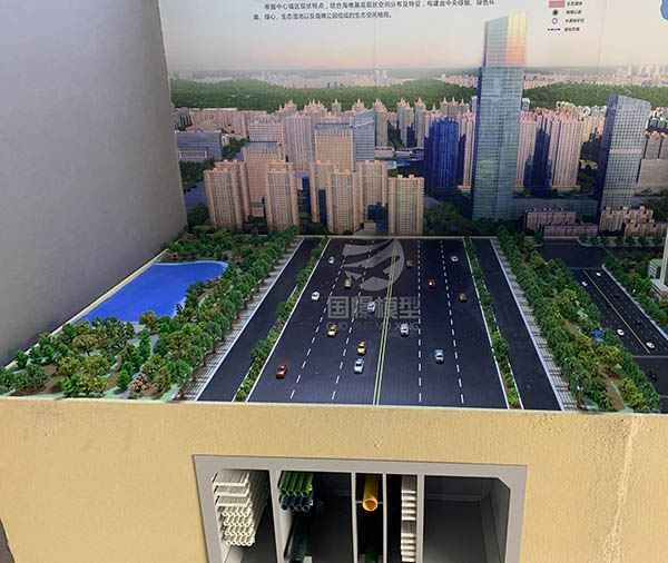 正定县建筑模型